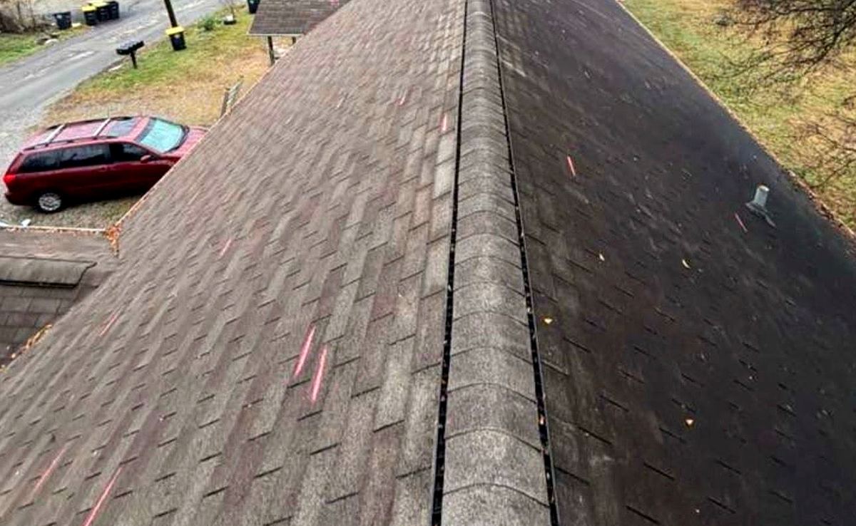 Before roof replacement - project 1 - Empire K Roofing