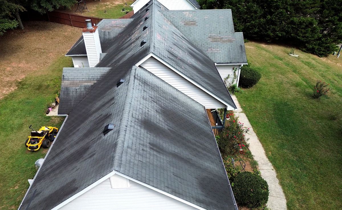 Before roof replacement - project 7 - Empire K Roofing