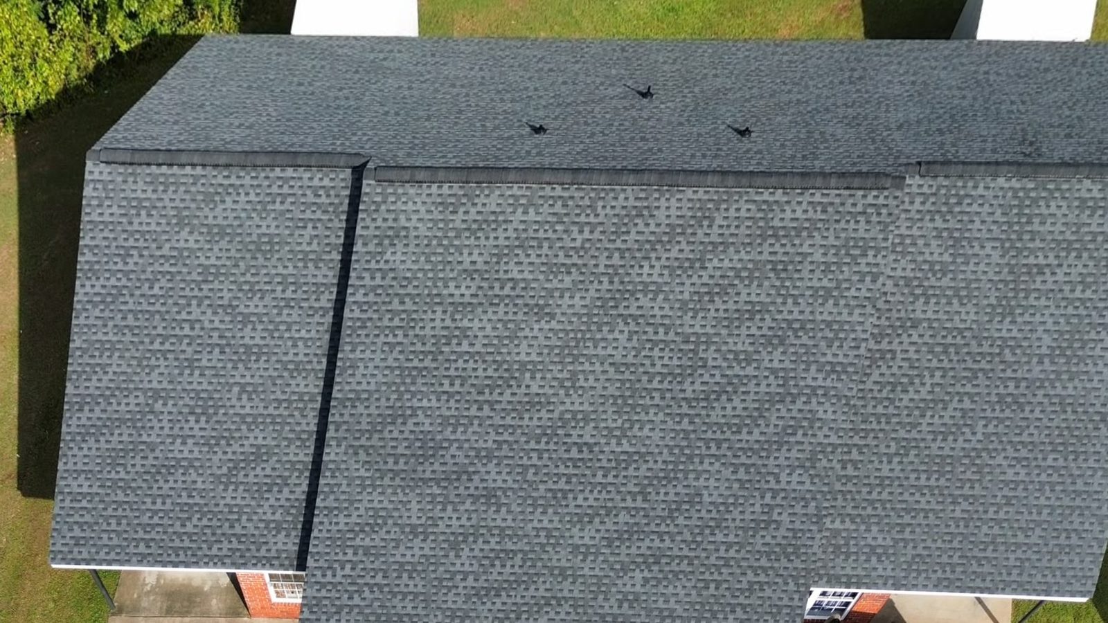 After: new architectural shingle roof - Empire K Roofing